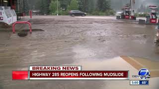 Heavy rain causes flooding and mudslides along Colorado's Front Range