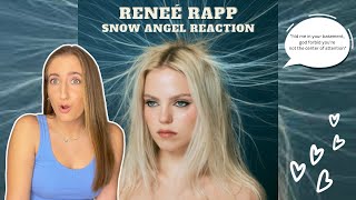 Reneé Rapp Snow Angel Reaction | Not What I expected 🤯😱 #reneerapp #snowangel #musicreactions