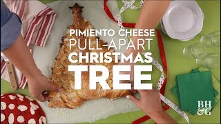 Pimento Cheese Pull-Apart Christmas Tree | Fun with Food | Better Homes & Gardens Pimento Cheese Pull-Apart Christmas Tree | Fun with Food | Better Homes & Gardens