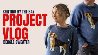 I Put a Beagle on My Sweater! 🐶🧶 | Duplicate Stitch Hayes Sweater + GIVEAWAY