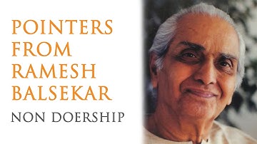 Pointers From Ramesh Balsekar - Non-Doership
