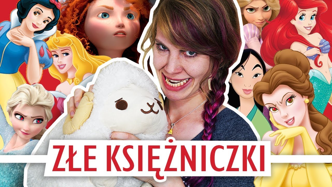 Swiat Małej Ksiezniczki Bajki Po Polsku Księżniczki Disneya jako złoczyńcy 😈 - YouTube