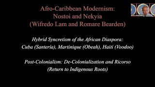 Conjur, Obeah, and Santeria Mythologies in Afro-Caribbean Modernism.