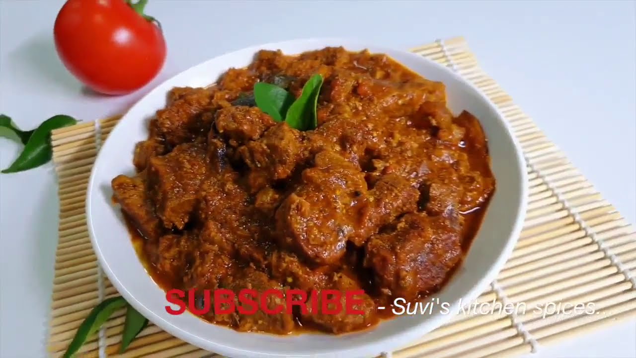 Beef Curry Kerala Style Spicy Beef Curry നാടൻ ബീഫ് കറി Malayalam Recipe62 YouTube