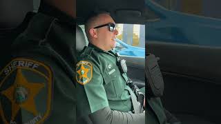 "Riding shotgun" with Deputy Stephen Nicely