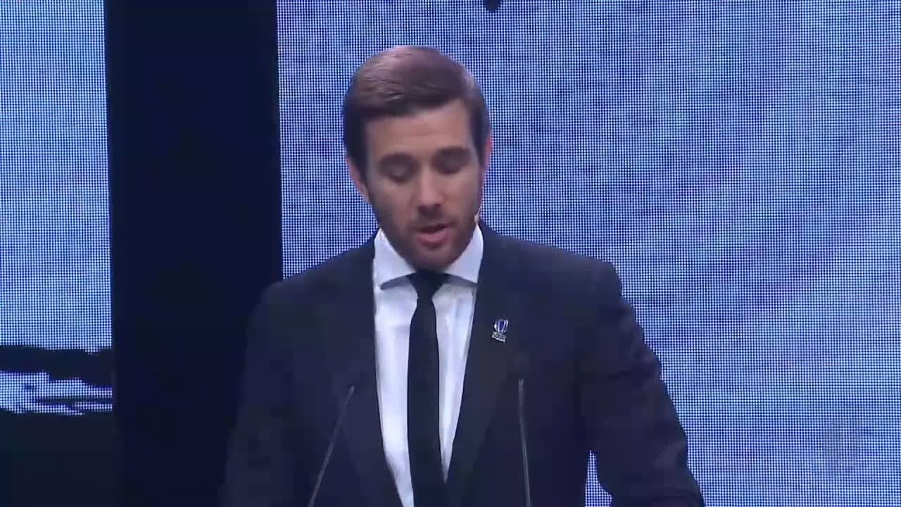 Siya Kolisi Accepts World Rugby Team Of The Year Award For South Africa Youtube