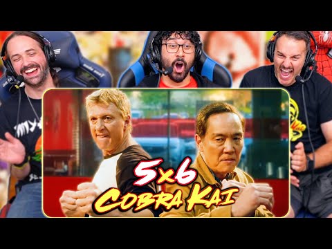COBRA KAI 5x6 REACTION!! Season 5, Episode 6 Breakdown & Review "Ouroboros" | Easter Eggs