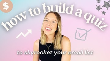 How to create an Opt-in Freebie Quiz for your Website (with Interact!)