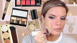 Talk Thru Tutorial Testing NEW DRUGSTORE MAKEUP! | Casey Holmes