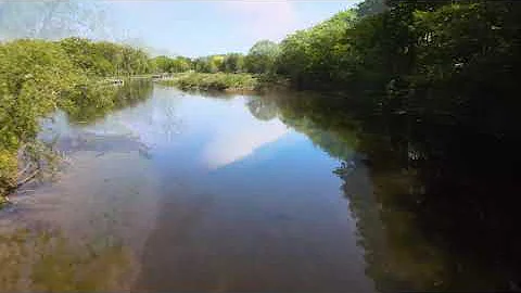 Scenic Tour of Sandy Creek Creek in Hamlin, New Yo...