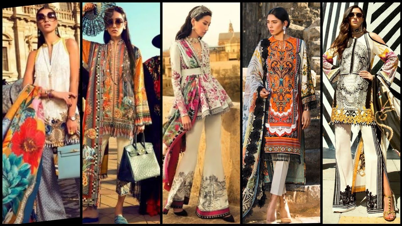 very Stylish Embroidery Casual & Fancy Party Dresses||Designer Embroidered And Printed Outfits 2019