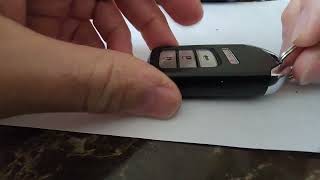 Key Fob battery replacement 2020 Honda Civic SI