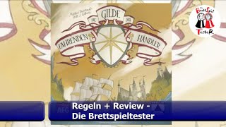 Die Gilde der fahrenden Händler von Skellig Games -Regeln + Review- Brettspiel- Die Brettspieltester