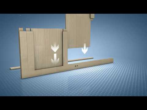 Porta a battente fai da te, interior do it yourself swing door youtube Costruire una porta in legno massello