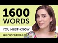 1600 Words Every Spanish Beginner Must Know