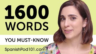 1600 Words Every Spanish Beginner Must Know