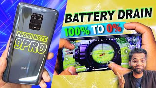 Redmi Note 9 Pro Pubg Battery Drain Test 1000 smoothextreme New Benchmark