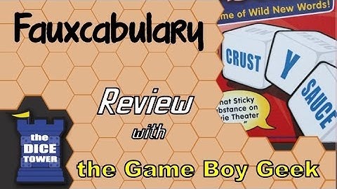 Fauxcabulary Review - with the Game Boy Geek
