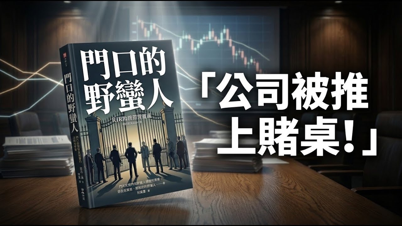 《門口的野蠻人》精讀：槓桿收購如何引爆史詩併購？拆解私募股權、代理人問題與債務陷阱，看懂資本狂熱下的集體非理性、裁員代價與公司被推上賭桌