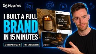 I Built a Full Brand in 15 Minutes Higgsfield MCP