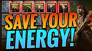 FESTIVAL DECK OF FATE IS NOT WORTH THE ENERGY! | Raid: Shadow Legends