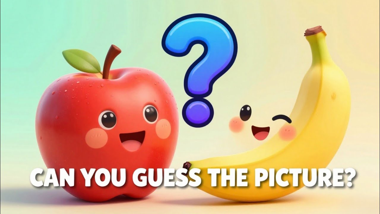Guess the Fruit 🍎🍌 | Fun Fruit Guessing Game for Kids