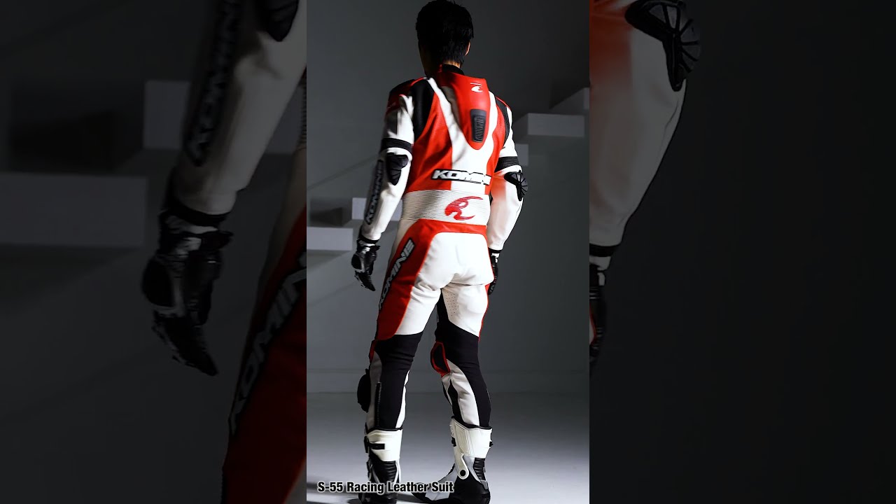 S-55 Racing Leather Suit - YouTube