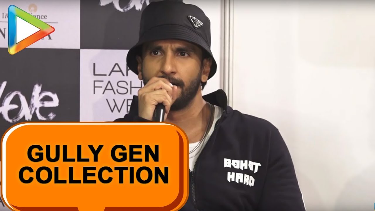 Ranveer Singh & Team of Gully Boy Showcased Gully Gen collection at Lakme Fashion Week 2019 Day 5