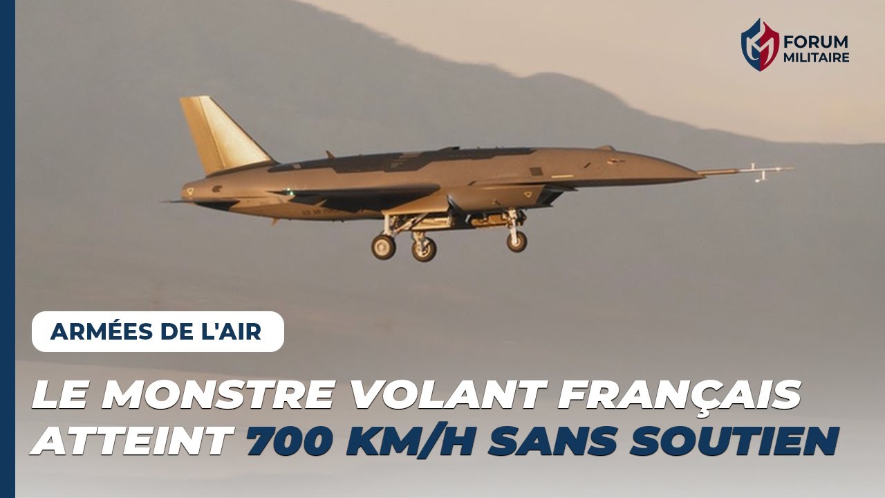 Une entreprise française dévoile un drone d’interception à 700 km/h