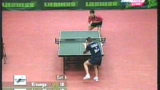 Kalinikos Kreanga Wang Liqin Champions League Table Tennis