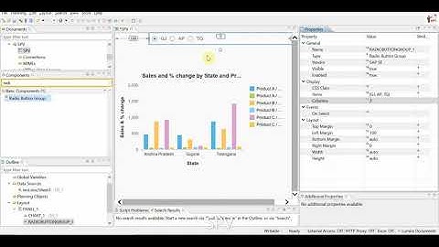 Radio Button Script in Lumira Designer