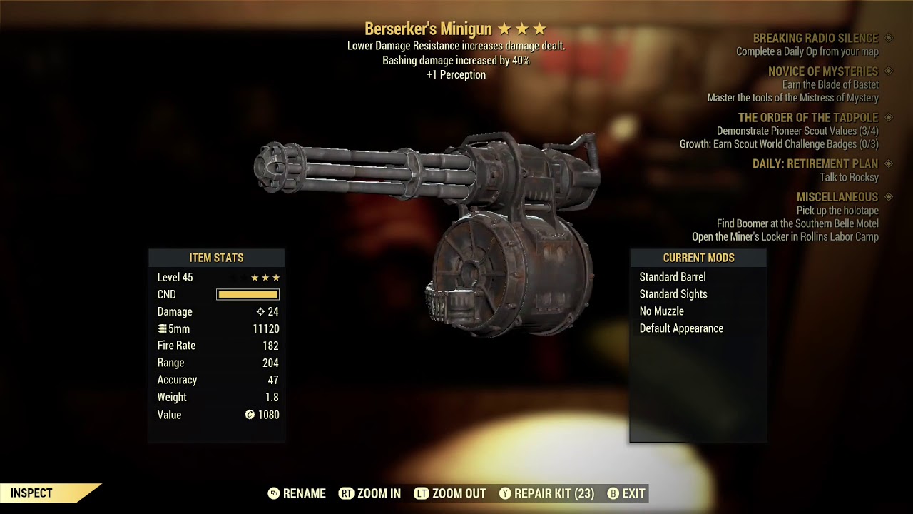 Spending 1000 Script At The Purveyor Fallout 76