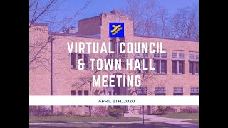 VIRTUAL TOWN HALL MEETING 2020_04/08