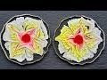 #1341 I Tied Alcohol Inks In These Cute 3D Flower Resin Coasters