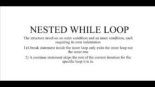 Nested While Loop Python PRN:-202501030006 MIT2025-26 CIVIL