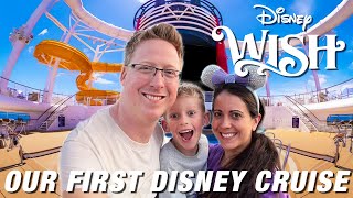 OUR FIRST DISNEY CRUISE | The Disney Wish