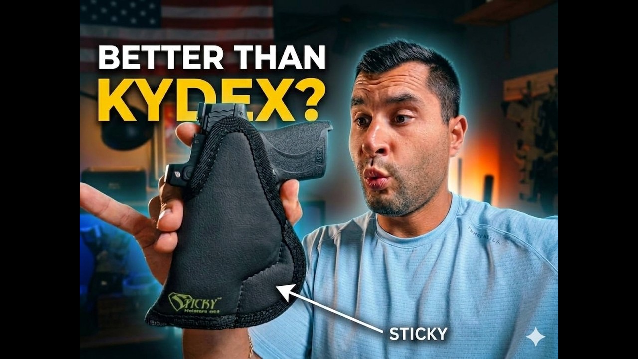 Is This The BEST Way To Carry a Firearm? Sticky Holsters Review
