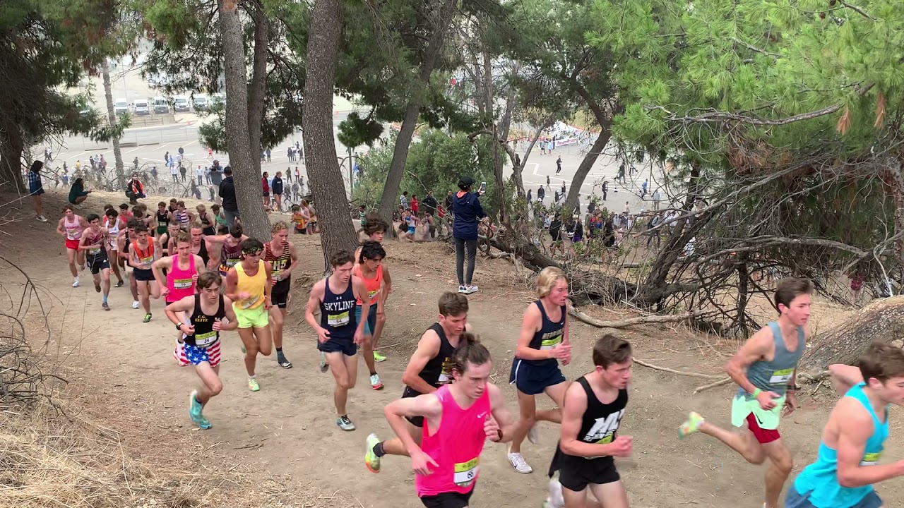 Mt. SAC XC Course Switchback – Boys Eastbay West Regional XC Championships  - YouTube