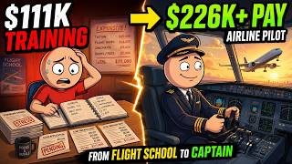 Every Level of Life as a Pilot - From Flight School to Airline Captain