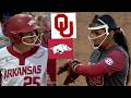 #6 Arkansas vs #1 Oklahoma Women's College Softball Highlights Full Game 2026