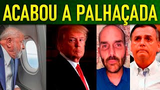 TRUMP OBEDECE LULA E MANDA PRENDER E DEPORTAR BOLSONARlSTA!! EDUARDO BOLSONARO FOI DESMASCARADO!!