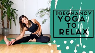 RELAXING PREGNANCY YOGA | PRENATAL  BEDTIME YOGA | WELL WITH HELS screenshot 5