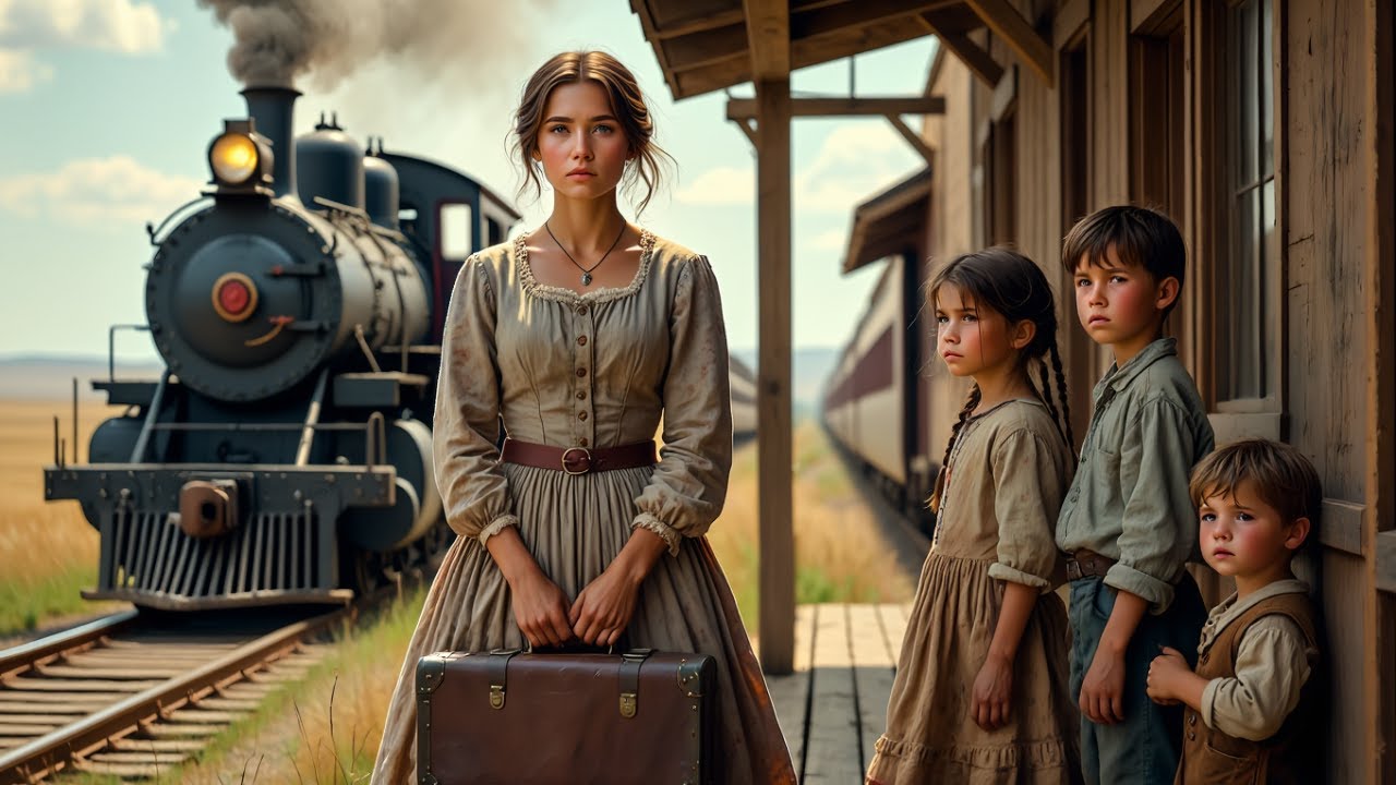 Sie reiste zu ihrem zukünftigen Ehemann… doch am Bahnhof warteten nur seine Kinder