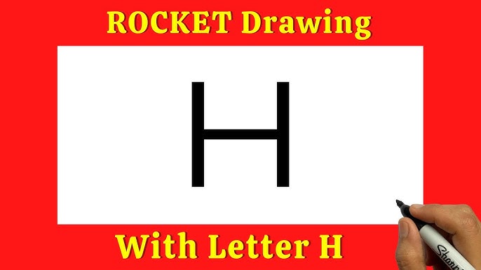 How to Draw a Rocket Cartoon drawings for kids step by step super ...