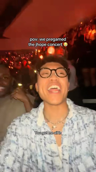 POV: You pregamed BTS J-Hope’s concert 😭 #jhope #bts #kpopconcert