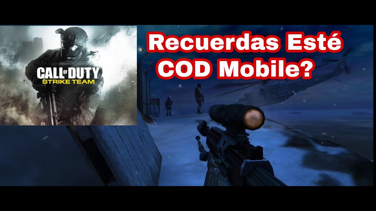 COD Strike Team Un COD Modo Historia En Mobile (Descarga)