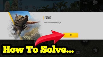 Free Fire Game Server Timeout (mm7) Problem Solved || How To Play Free Fire Now || Reviver ||