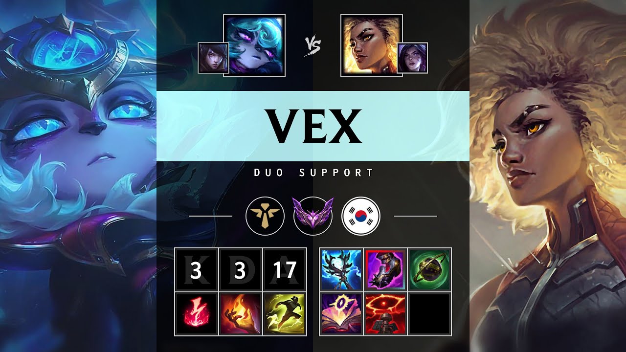 Vex Support vs Rell - KR Master Patch 25.15