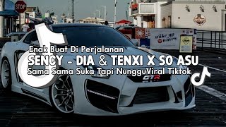 Download Lagu DJ SENKY DIA \u0026 TENXI SO ASU REMIX - SAMA SAMA SUKA TAPI NUNGGU APA JEDAG JEDUG REVERB FYP TIKTOK MP3