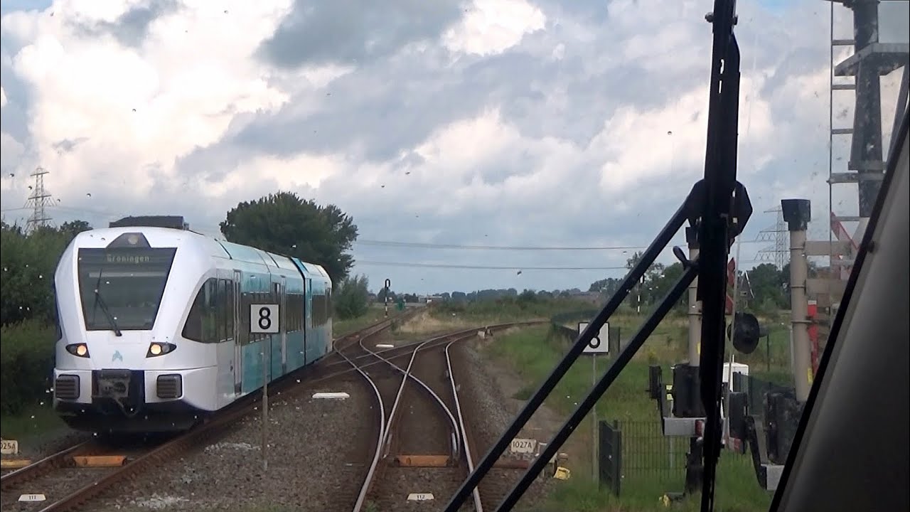 Treinrit (met boot) Groningen Eemshaven Borkum YouTube